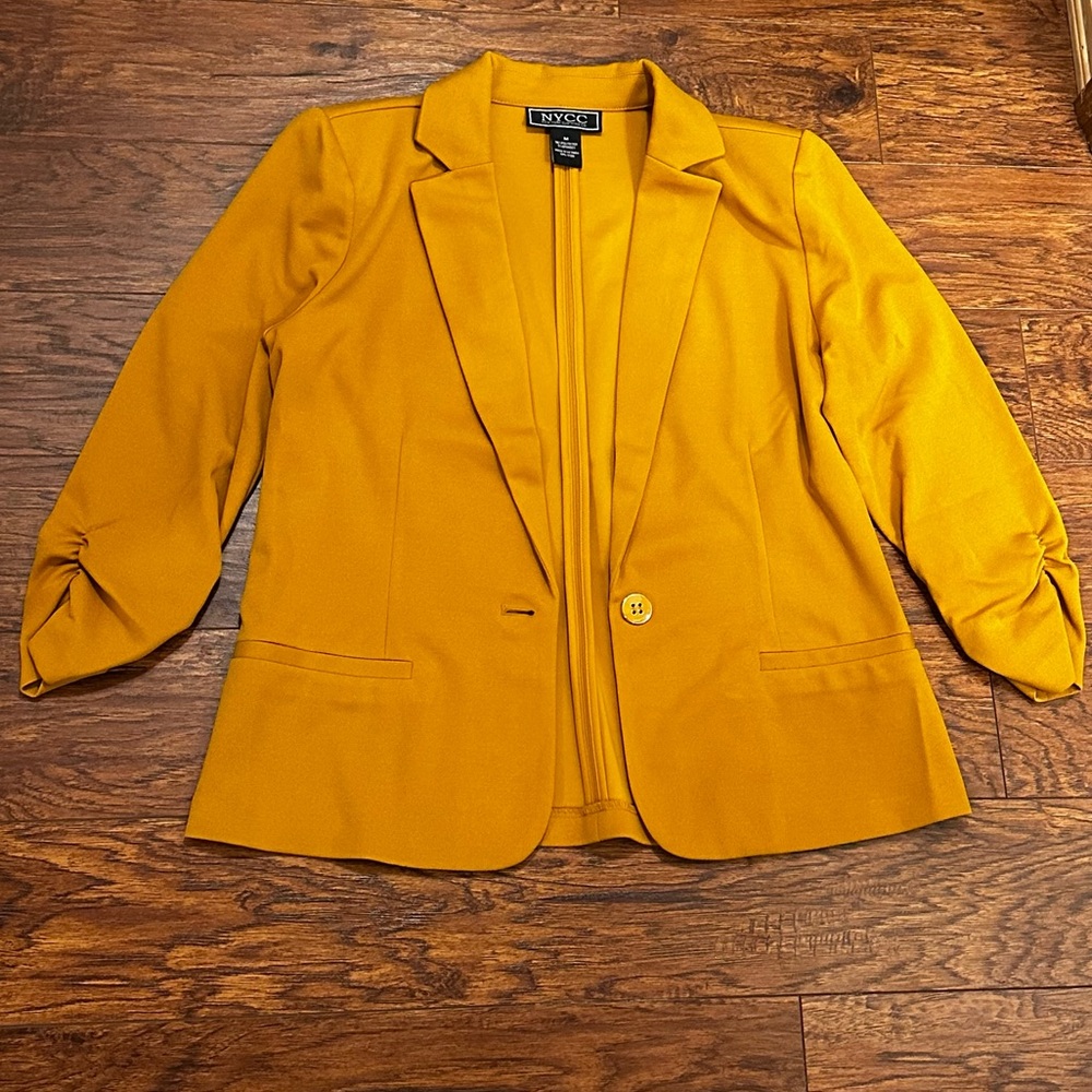 NYC Mustard Yellow Women's Blazer